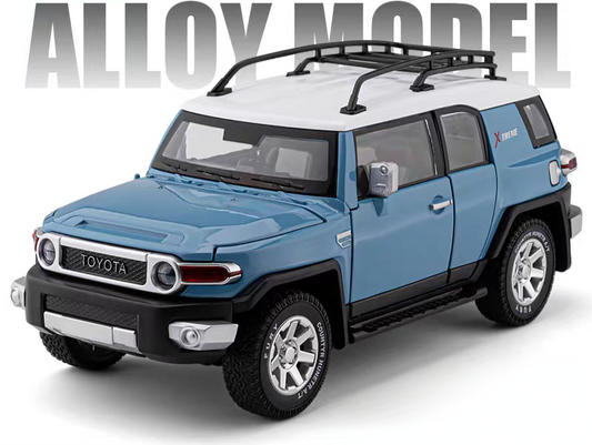 Toyota FJ Cruiser Xtreme Off-Road SUV – 1:24 Scale Alloy Die-Cast Model Car