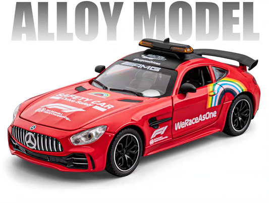 Track Safety Car Mercedes-Benz AMG GTR – Premium Die-Cast Racing Collectible