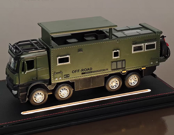 Mercedes Off-Road Expedition Truck – High-Speed with Lights & Opening Doors