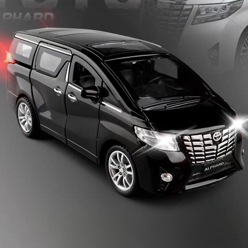 Aolly Toyota Alphard Replica – Luxury Executive MPV Die-Cast Model