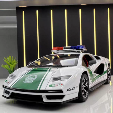 Lamborghini Dubai Super Police Car – Luxury Police Die-Cast Collectible Model