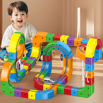 MagnaLoop Creative Magnetic Track Car Set