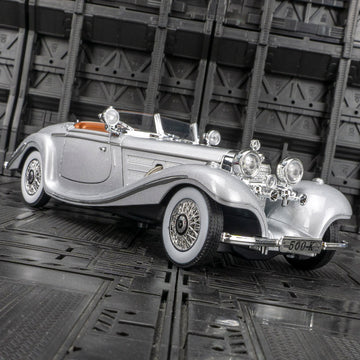 Mercedes-Benz 500K Classic Roadster Diecast Model Car