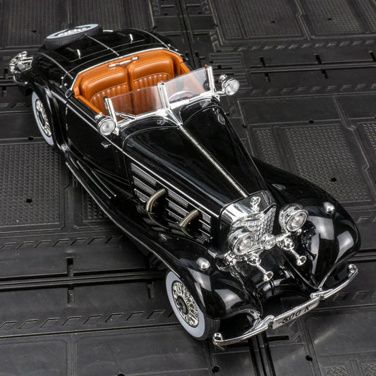 Mercedes-Benz 500K Classic Roadster Diecast Model Car